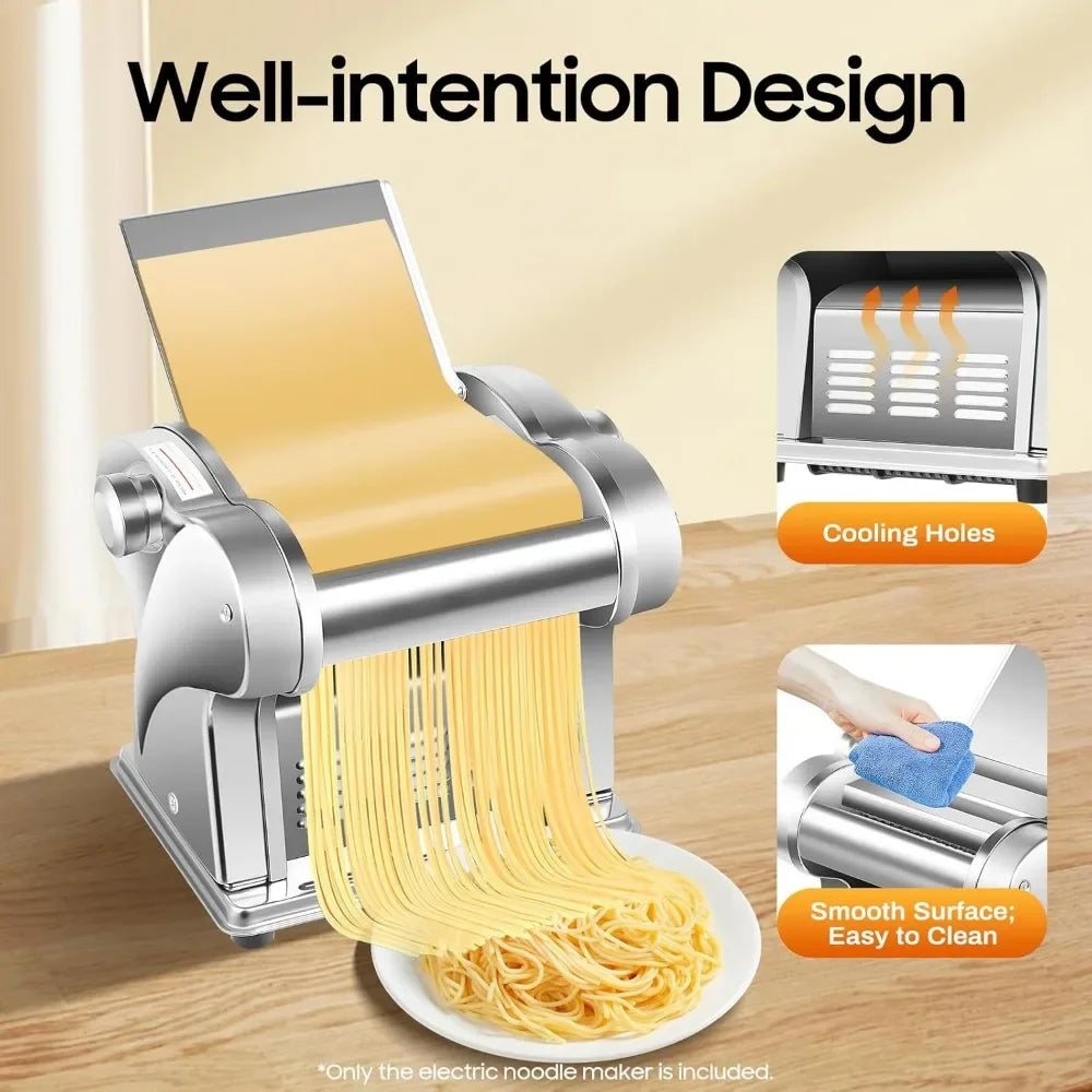 Bymaocar Automatic Noodle Machine 135W Tabletop Pasta Maker
