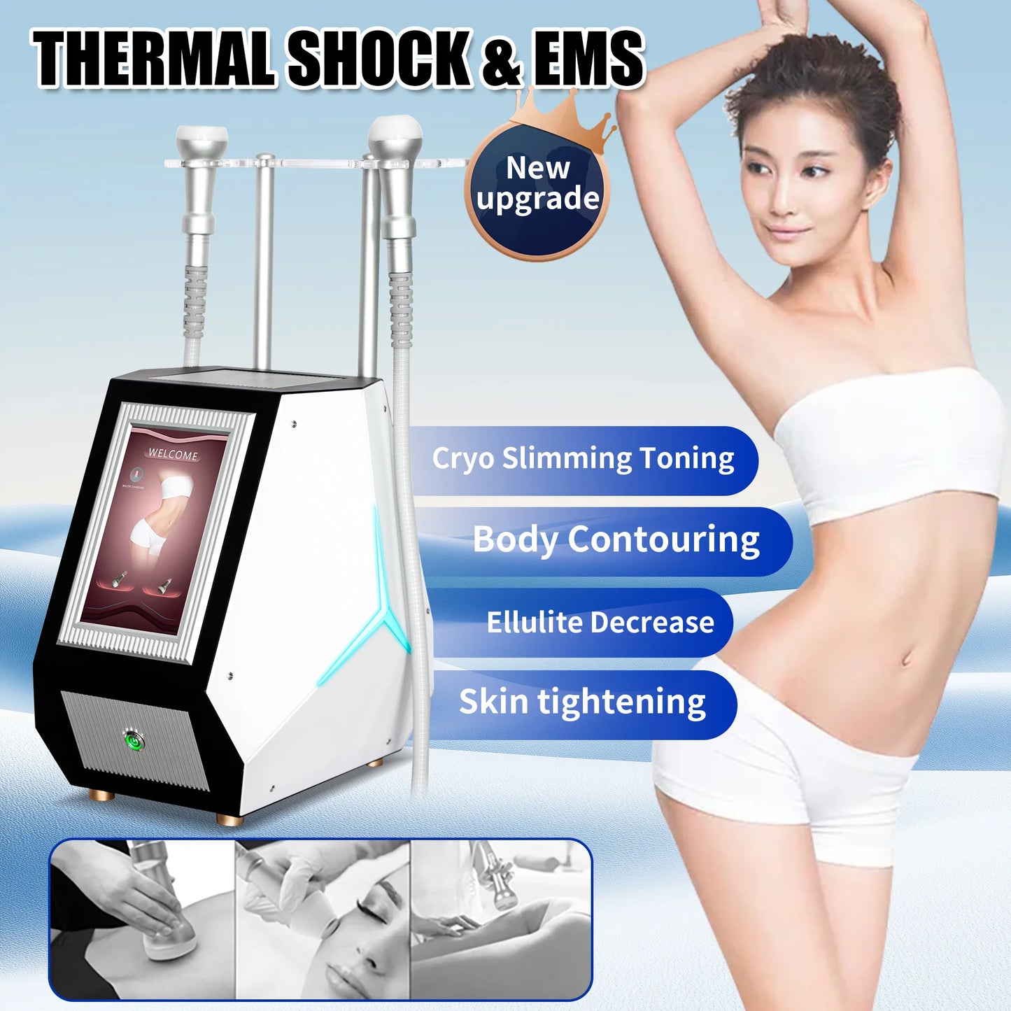 MYOSLIM Cryoskin 4.0 Cryo Thermal Slimming Machine For Body