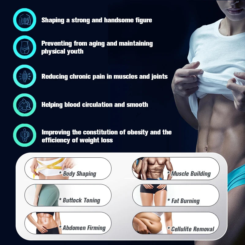Emszero MYOslim Fat Reduction Muscle Training Device for Body Sculpting