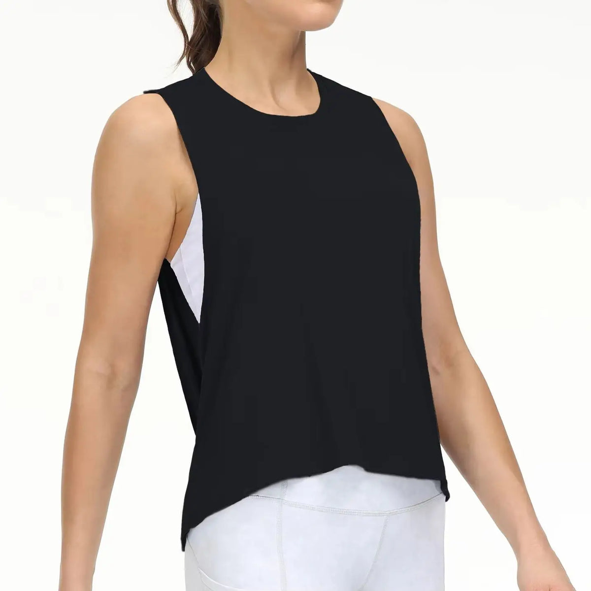 The Gym People Women Cross Back Breathable Yoga Workout Tank