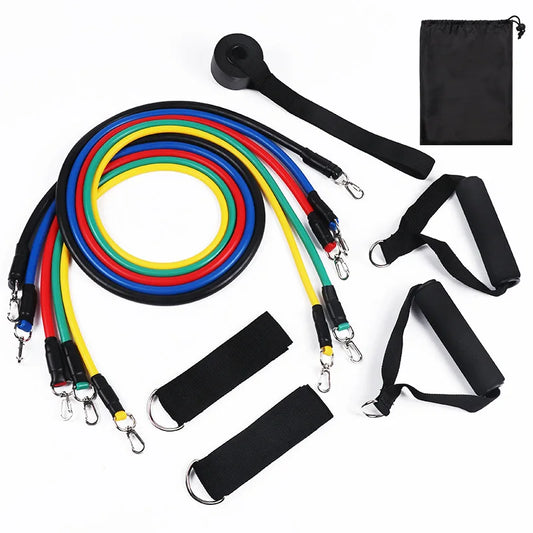 Multifunction Fitness Tension Rope Set for Abdomen and Arm Training