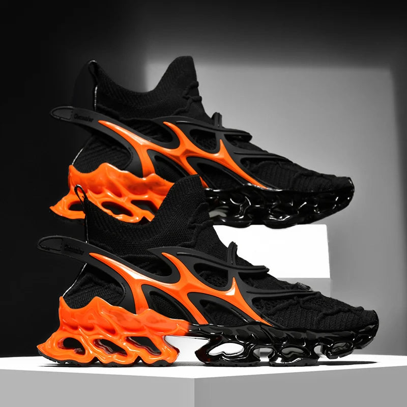 Lexsan Men's Casual Sneakers Breathable Mesh Running Shoes