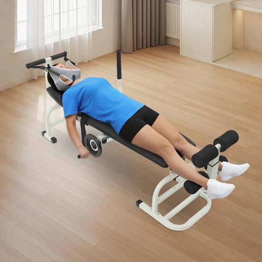 Back Stretch Bench Multifunctional Neck Stretcher For Lumbar Traction