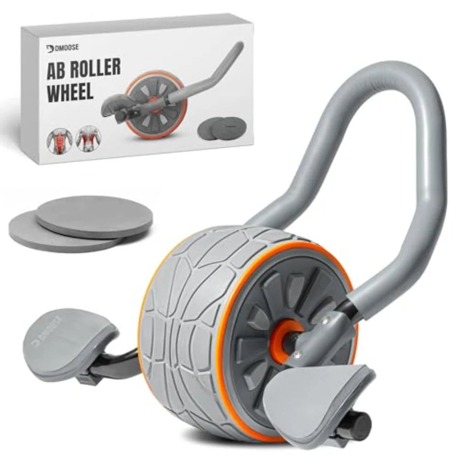 Ab Roller Wheel With Elbow Support And Knee Pads Exercise
