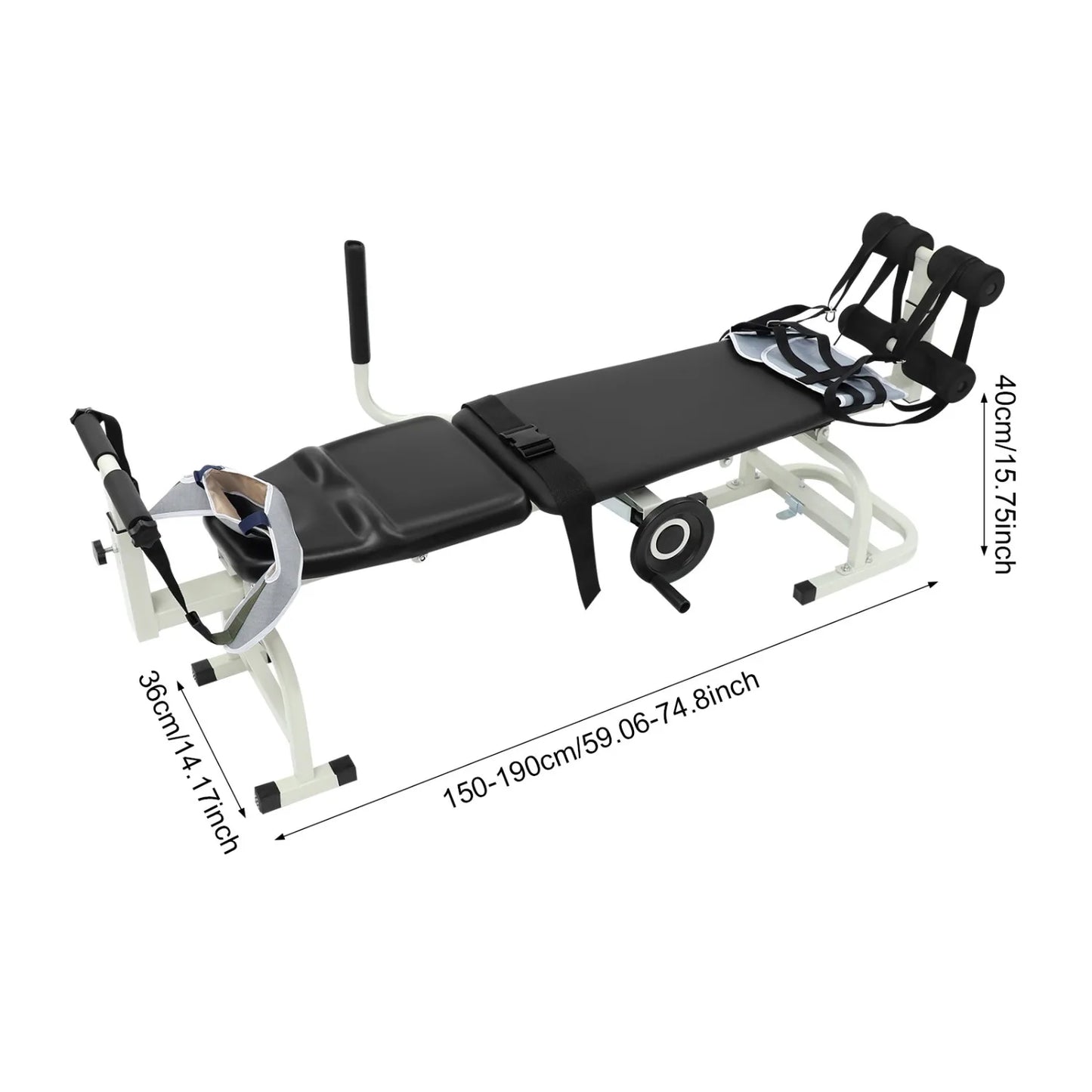 Back Stretch Bench for Neck and Lumbar Decompression at Home