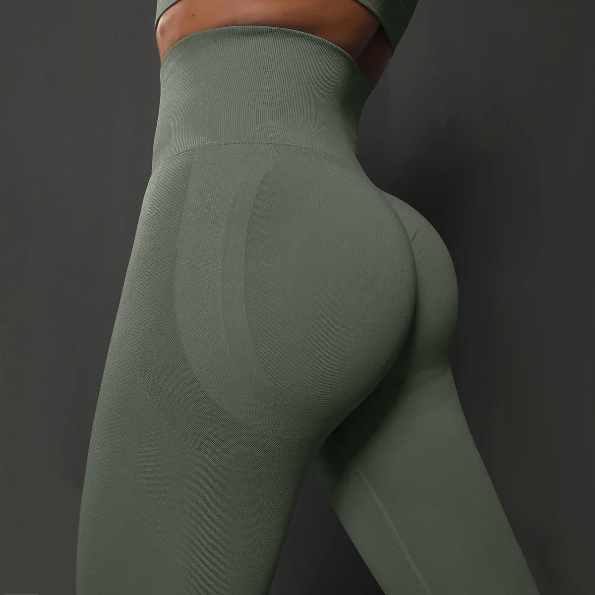 Hamidou Women's Yoga Leggings High Waist Seamless Fitness Pants