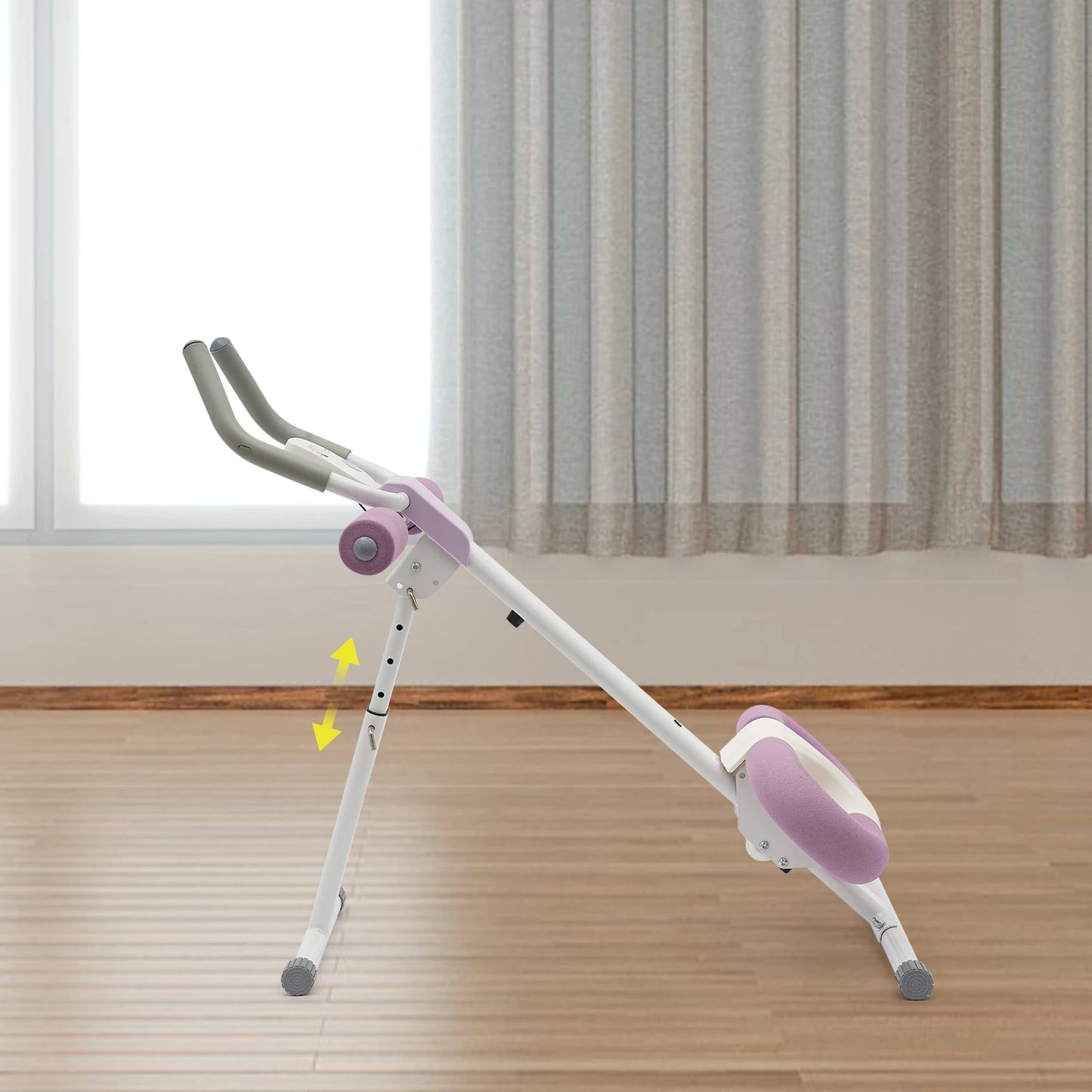 Foldable Abdominal Exerciser Machine For Home Office Gym