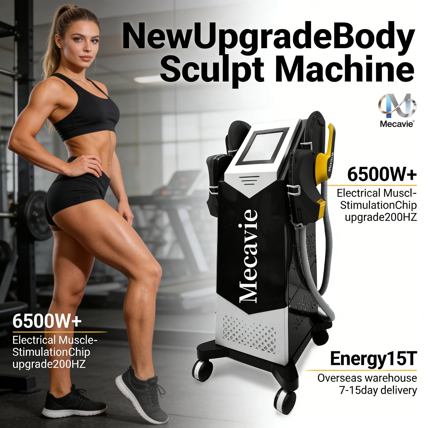 Emsnova EMS 6500W Fat Burning Body Sculpting Machine