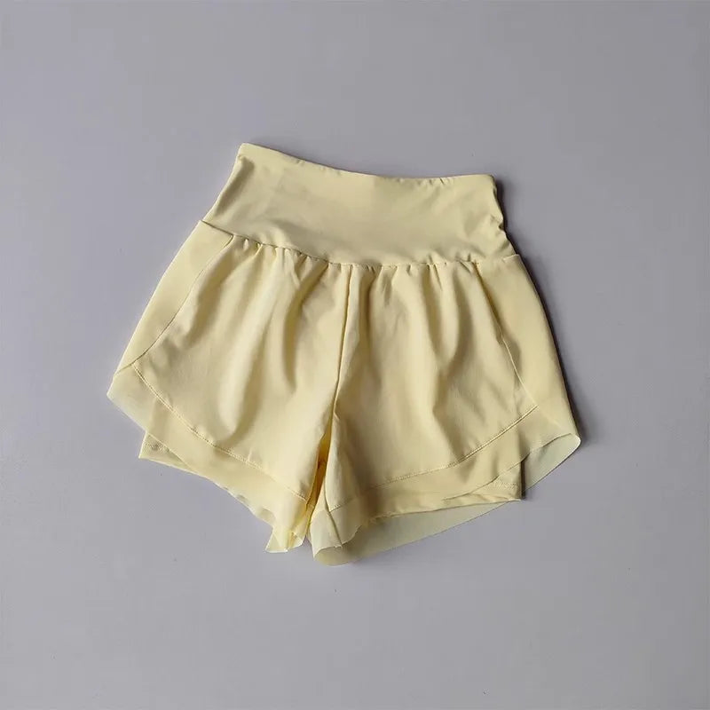 Women's 2in1 Quick Dry Mesh Shorts For Yoga And Running