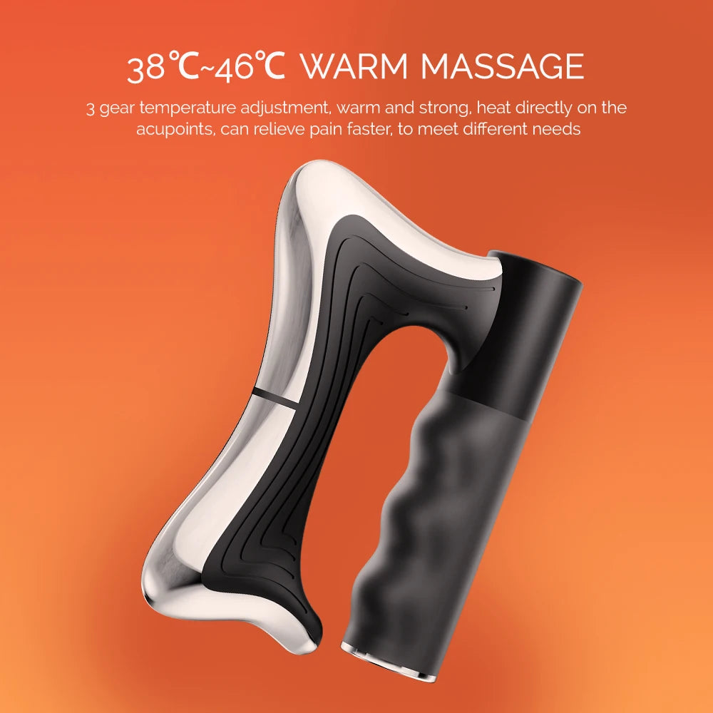 Iebilif Electric Fascia Scraper Deep Tissue Muscle Massager Tool