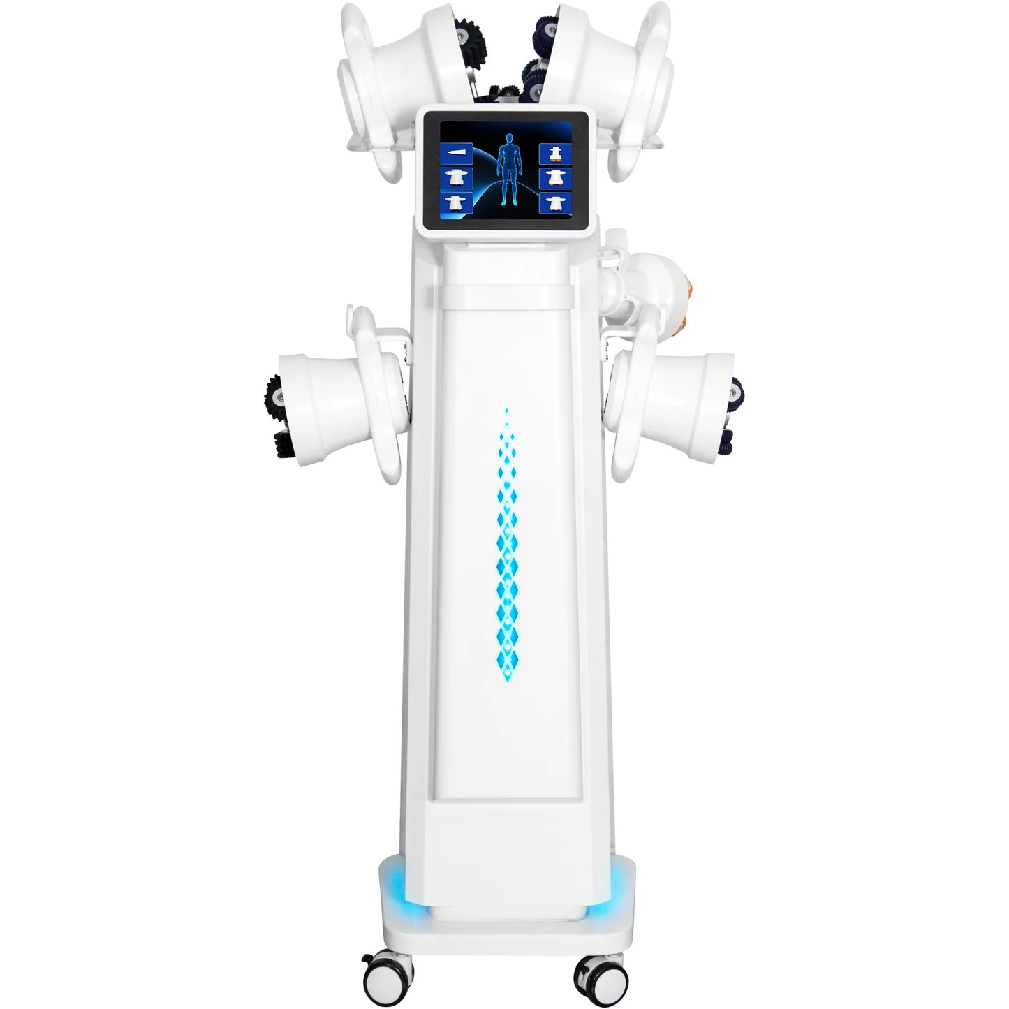 MYOSLIM Vertical 6-Handle Synchronous Roller 360 Rotation Device