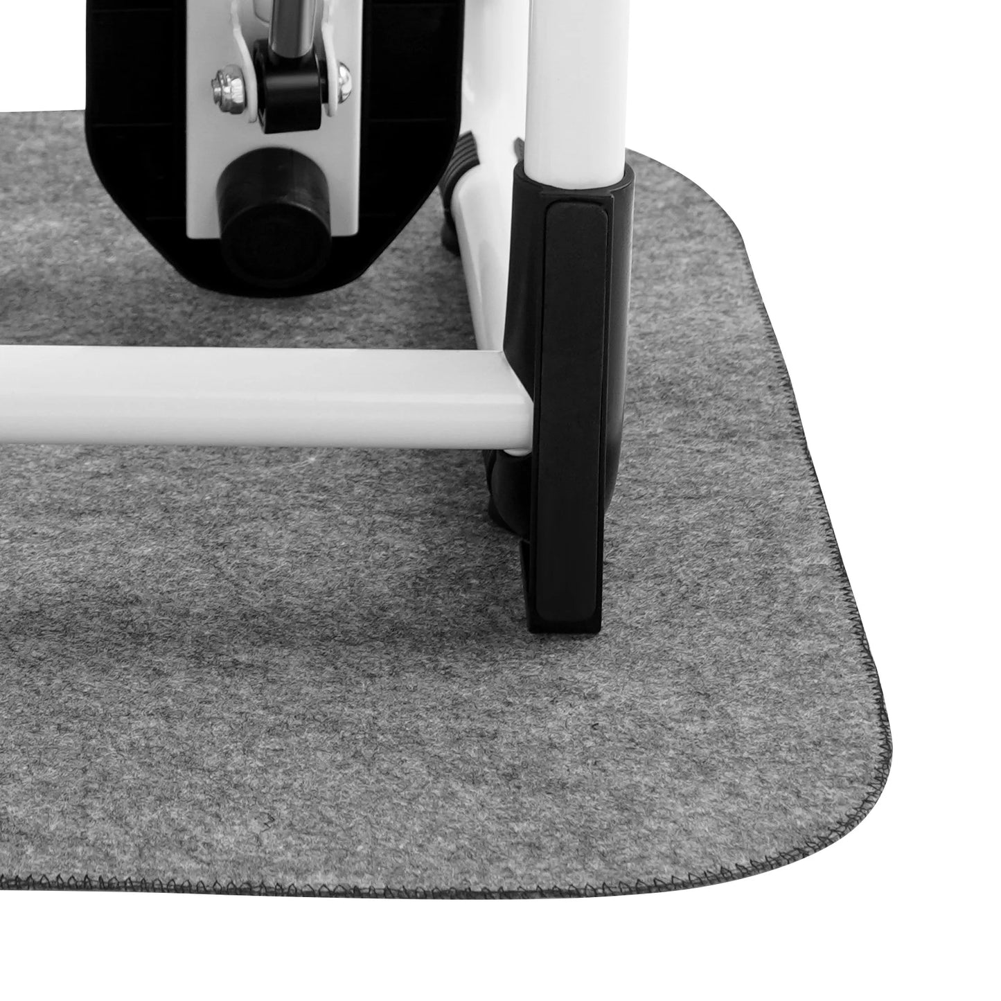 Stair Stepper With Seat And Resistance Bands For Home Gym