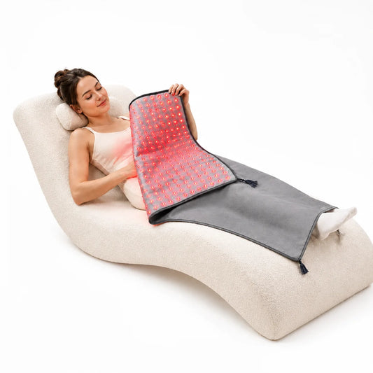 Red Near Infrared Light Therapy Blanket 660nm 850nm Dual Wavelenght LED Pulse Mode Body Skin Care Device Pulse Timer Control Body Care Blanket