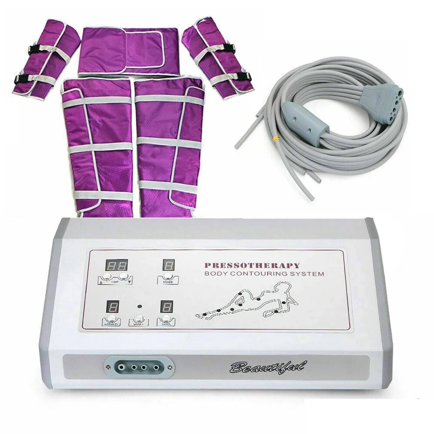 Electric Air Pressure Massage Machine With 50L/Min Air Pump
